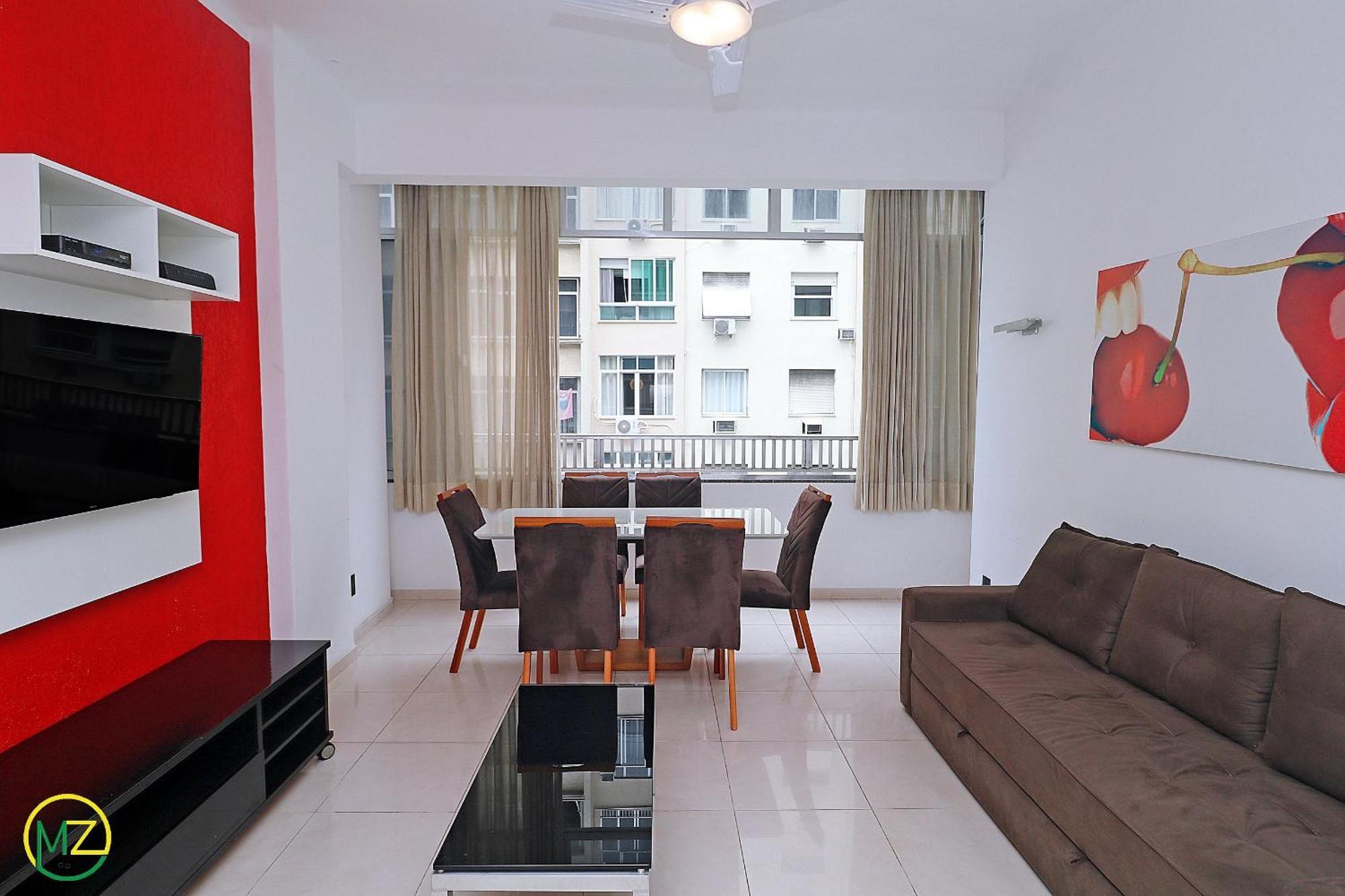 Moderno 3 Quartos Com Vista Mar No Posto 6 Rio de Janeiro Eksteriør billede